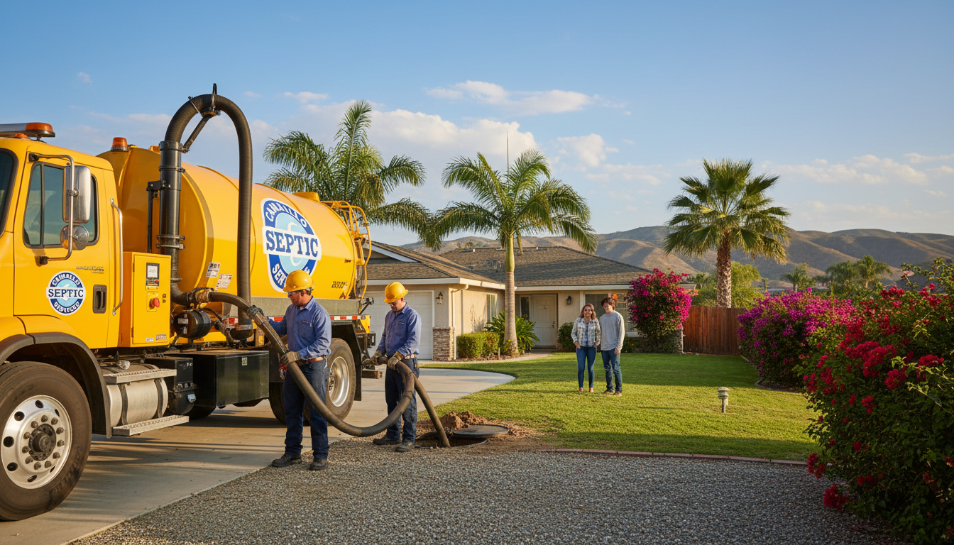 Post-Service Steps for Septic Tank Emptying in Camarillo