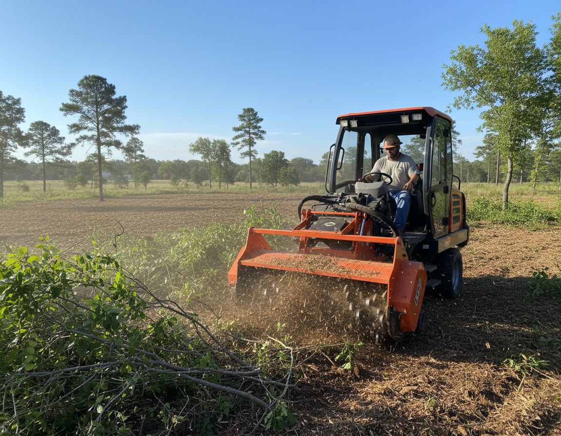 Decatur TX Land Clearing For Fence Lines Pastures And Trails
