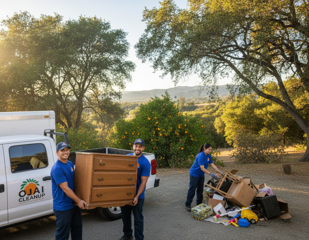Affordable Junk Removal in Ojai for Residential and Commercial Needs